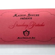 Maison Bouche Strawberry Pistachio Chocolate Bar