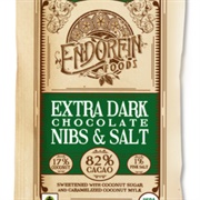 Endorfin Extra Dark Chocolate Nibs &amp; Salt