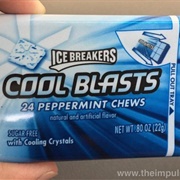 Ice Breakers Cool Blasts Peppermint Chews