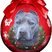 American Pit Bull Ornament