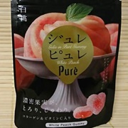 Kanro Pure White Peach Gummy