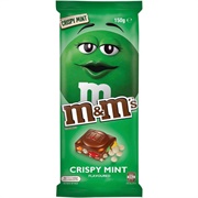 M&amp;Ms Block Crispy Mint