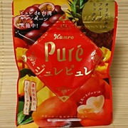 Kanro Pure Tropical Mixed Fruit Gummy