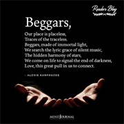 Beggars, Poetry by Alexis Karpouzos