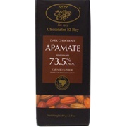 Chocolates El Rey Apamate 73.5% Dark Chocolate