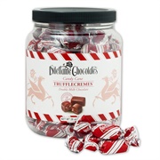 Dilettante Chocolates Candy Cane Trufflecremes