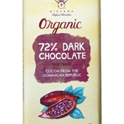 Nirvana 72% Dark Chocolate