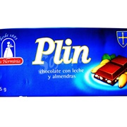 La Herminia Plin Chocolate Con Leche Y Almendras