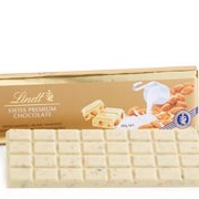 Lindt Swiss White Almond Gold Bar