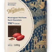 Whittakers Nicaraguan Heirloom Dark Chocolate