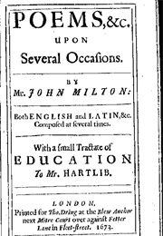 Of Education (John Milton)