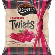 Darrell Lea Raspberry Twists