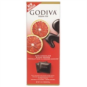 Godiva Dark Chocolate Blood Orange Bar