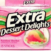 Extra Dessert Rainbow Sherbet