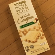 Moser Roth Chocolat Compose White Hazelnut