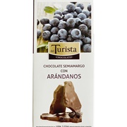 Del Turista Chocolate Semiamargo Con Arandanos