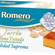 El Romero Turron Yema Tostada