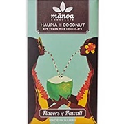 Manoa Haupia Coconut 60% Milk Chocolate (Hawaii)