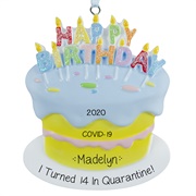 Birthday Cake Ornament