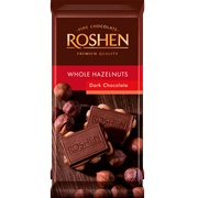 Roshen Hazelnut Dark Chocolate Bar