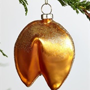 Fortune Cookie Ornament