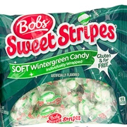 Bobs Sweet Stripes Soft Wintergreen Candy