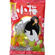 Lotte Plum Hard Candy