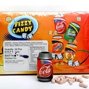 Fizzy Candy Soda Cans