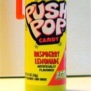 Push Pop Raspberry Lemonade