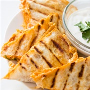 Buffalo Chicken Quesadilla