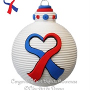 Congenital Heart Defect Awareness Ornament