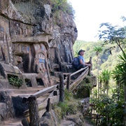 Cliff Carvings of El Tisey