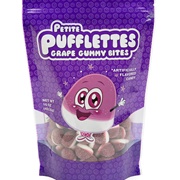 Pufflettes Grape Gummy Bites