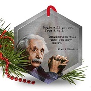 Albert Einstein Ornament