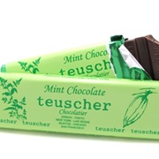 Teuscher Mint Chocolate Bar