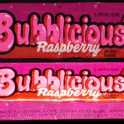 Bubblicious Raspberry Gum