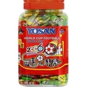 Yosan World Cup Football Bubble Gum