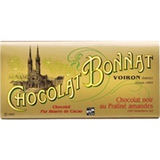 Chocolat Bonnat Chocolat Noir Au Praline Amendes