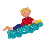 Body Surfing Ornament