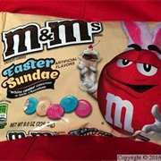 M&amp;Ms Easter Sundae