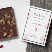 Fossa Lychee Rose Chocolate