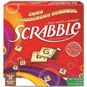 Hammond&#39;s Scrabble Milk Chocolate Edition