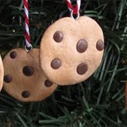 Chocolate Chip Cookie Ornament