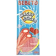 Bebeto Wacky Sticks Strawberry