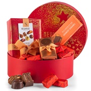 Neuhaus Round Christmas Gift Box