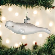 Beluga Ornament