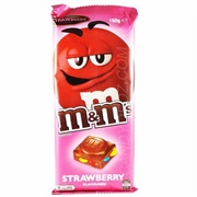 M&amp;Ms Block Strawberry