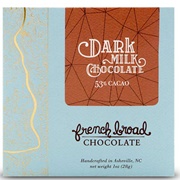 French Broad Dark Milk Chocolate 53%