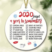 2020 Ornament