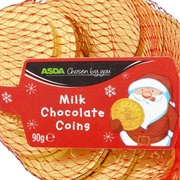 Asda Milk Chocolate Coins